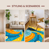 Cosmic Alphabetical Playful Circle(Yellow)