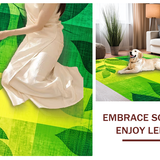 Artful Modern Plush Canvas(Green)