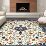 Bright Floral Design with Character(Ivory)