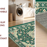 Artful Ogee Patterned Texture(Green)