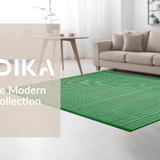 Contemporary Green Patterned Elegance(Green)