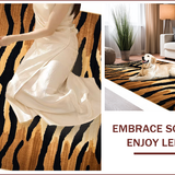 Ultra Soft Area Rug, Non Slip, Stain Resistant, Washable Area Rugs for Living Room, Bedroom, Striking Nature Themed Accent(Brown)