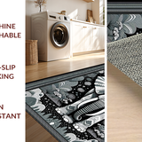 Luxurious Grey Elephant Silhouette(Black)