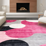 Chic Multicolor Geometric Harmony(Pink)