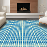 Trendy Lattice Structure with Depth(Blue)