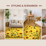 Vibrant Sunflower Circle Aesthetic(Yellow)