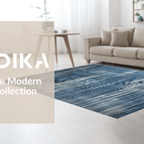 Cool Toned Geometric Charm(Blue)