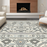 Artful Modern Striped Composition(Beige)