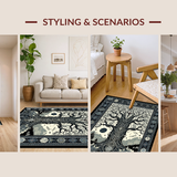 Gothic Natural Tree Motif(Gray)