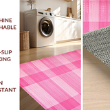 Charming Pastel Checkerboard Style(Pink)