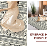 Elegant Earth Toned Diamond Design(Black)