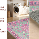 Vibrant Patterned Ogee Elegance(Green)