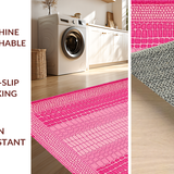 Lively Earthy Crocodile Motif(Pink)