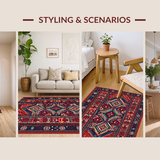 Dynamic Nature Inspired Textile Art(Red)