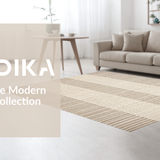 Contemporary Minimalist Lattice Motif(Beige)