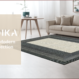Chic Minimalist Black and Ivory Design(Black)