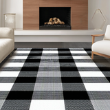 Classic Black and White Check(Black)