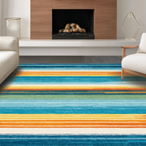 Chic Colorful Tiled Design(Blue)