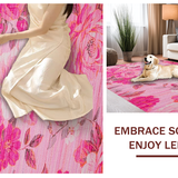 Vibrant Abstract Patterned Delight(Pink)