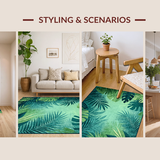 Modern Abstract Leafy Fusion(Green)