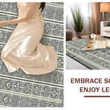 Elegant Monochrome Tiled Arrangement(Black)