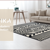 Bold Exotic Zebra Motif(Black)