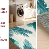 Luxurious Aqua Floral Design(Blue)