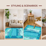 Bright Fantasy Underwater Motif(Blue)