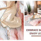 Chic Irregular Gold Accents(Pink)