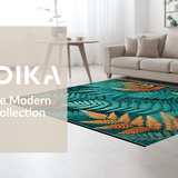 Artistic Irregular Shape Floral Elements(Green)