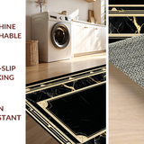 Elegant Marble Inspired Geometry(Black)