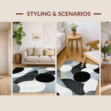 Chic Monochrome Wave Design(Gray)