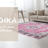 Elegant Retro Floral Motif(Pink)