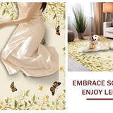 Lush Greenery Inspired Composition(Beige)