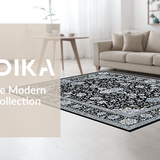 Contemporary Lightweight Medallion Style(Black)