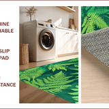 Ultra Soft Area Rug, Non Slip, Stain Resistant, Washable Area Rugs for Living Room, Bedroom, Trendy Textured Geometric Delight(Green)