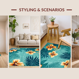 Chic Abstract Floral Aesthetic(Green)