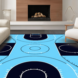 Playful Minimalist Sport Motif(Blue)