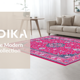 Contemporary Abstract Colorful Design(Red)