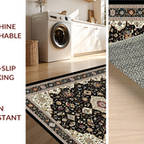 Elegant Ethnic Medallion Motif(Black)