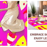 Bright Vivid Artistic Display(Pink)