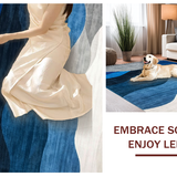 Elegant Modern Mixed Media Design(Blue)