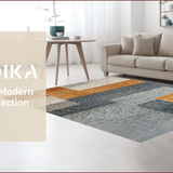 Ultra Soft Area Rug, Non Slip, Stain Resistant, Washable Area Rugs for Living Room, Bedroom, Large Washable Dining Room Rug with Contemporary Neutral Design(Beige)