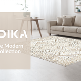 Luxurious Beige Shag Texture(Beige)