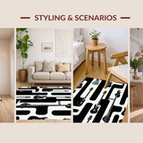 Chic Graphical Stringed Instrument Design(Black)