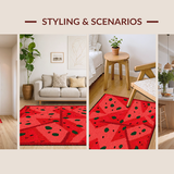 Charming Quirky Home Decor(Red)