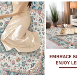 Chic Taupe Geometric Arrangement(Ivory)