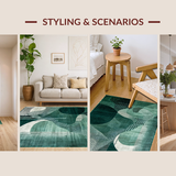 Sophisticated Neutral Tiled Layout(Green)