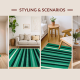 Fresh Patterned Mat(Green)