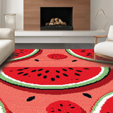 Vibrant Summer Splash Motif(Red)